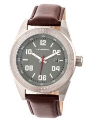 Morphic Zegarek kwarcowy "M63 Series" w kolorze srebrno-brązowo-szarym rozmiar: onesize. Brązowe, analogowe zegarki Morphic, ze stali. Za 208.99 zł.