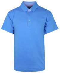 Koszulka POLO, Niebieska Casualowa, Krótki Rękaw, Jednokolorowa, T-shirt -BARTEX. Niebieskie bluzki z długim rękawem Bartex, m, bez wzorów, z bawełny, bez kołnierzyka, bez ramiączek. Za 139.00 zł.