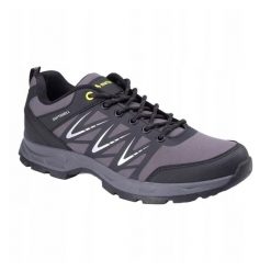Męskie Buty Sportowe Darida Low. Czarne buty turystyczne MARTES, bez wzorów, z materiału, bez zapięcia, trekkingowe. Za 142.99 zł.
