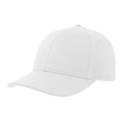 Czapka Unisex Dla Dorosłych Liberty Sandwich 6 Panel Sustainable Cap. Białe czapki z daszkiem ATLANTIS, bez wzorów, z bawełny. Za 50.99 zł.