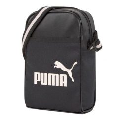 Torba Na Ramię Kompaktowy Przenośna Campus. Czarne torby na ramię Puma, bez wzorów, z materiału, na ramię, bez dodatków. Za 159.99 zł.