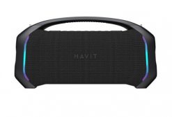 Głośnik bezprzewodowy Bluetooth Havit SK910BT (czarny). Czarne głośniki przenośne Havit. Za 813.99 zł.