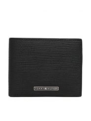 Tommy Hilfiger Portfel Th Business Saffi Mini Cc Wallet AM0AM14785 Czarny. Czarne portfele Tommy Hilfiger, bez wzorów, ze skóry. Za 249.99 zł.