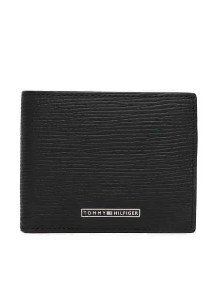 Tommy Hilfiger Portfel Th Business Saffi Mini Cc Wallet AM0AM14785 Czarny. Czarne portfele Tommy Hilfiger, bez wzorów, ze skóry. Za 249.99 zł.