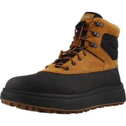 Buty GEOX U NEBULA GRIP Czarny. Czarne buty turystyczne Geox, bez wzorów, ze skóry, bez zapięcia, trekkingowe. Za 541.99 zł.