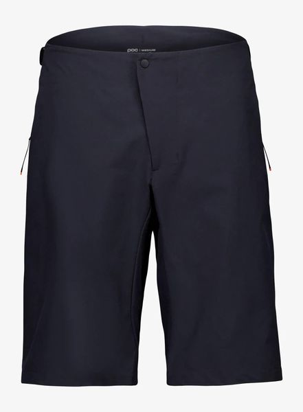 Szorty rowerowe męskie POC Motion Air Shorts. Czarne spodenki rowerowe POC, l, bez wzorów, z materiału, rowerowe. Za 559.65 zł.