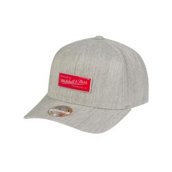 Czapka Mitchell & Ness signal 110. Szare czapki z daszkiem Mitchell & Ness, bez wzorów. Za 194.00 zł.