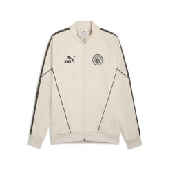 Męska kurtka Manchester City KING Anthem PUMA. Białe kurtki Puma, m, bez wzorów, bez kaptura. Za 389.00 zł.