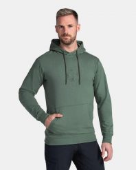 Bluza Kilpi Lagoa. Zielone bluzy z kapturem Kilpi, m, bez wzorów, z bawełny, z kapturem. Za 179.35 zł.