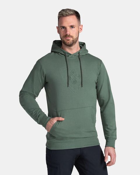 Bluza Kilpi Lagoa. Zielone bluzy z kapturem Kilpi, m, bez wzorów, z bawełny, z kapturem. Za 179.35 zł.