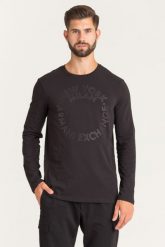 LONGSLEEVE Armani Exchange. Bluzy Armani Exchange, m, bez wzorów, bez kaptura. W wyprzedaży za 55.80 zł.