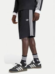 Adidas Szorty sportowe 3-Stripes KE3566 Czarny Regular Fit. Czarne krótkie spodenki sportowe Adidas, m, bez wzorów, z bawełny. Za 179.99 zł.