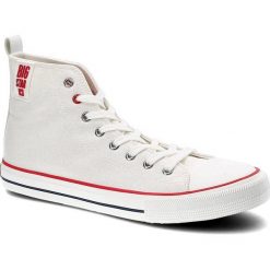 Białe Trampki Męskie Big Star Wygodne Obuwie. Białe trampki BIG STAR, m, bez wzorów, bez zapięcia. Za 95.00 zł.