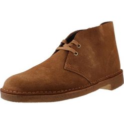 Buty CLARKS 180254 Brązowy. Brązowe buty turystyczne Clarks, bez wzorów, z materiału, bez zapięcia, trekkingowe. Za 479.99 zł.