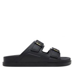Klapki Blauer. Czarne klapki Blauer. Za 169.99 zł.