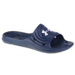 Klapki Under Armour Locker Iv Sl 3023758-401 niebieskie. Niebieskie klapki z materiału. Za 126.61 zł.