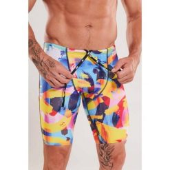 Spodenki treningowe do kolan Zerod Brushwave - jammery. Odzież kąpielowa ZEROD, m, bez wzorów, sportowe. Za 215.00 zł.