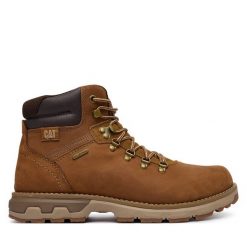 Trapery CAT Footwear. Brązowe trapery CAT Footwear, bez zapięcia. Za 699.99 zł.