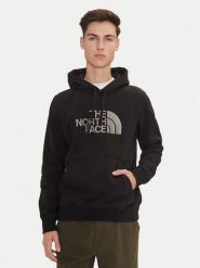 The North Face Bluza Drew Peak NF0A89EM Czarny Regular Fit. Czarne bluzy The North Face, m, bez wzorów, z bawełny, bez kaptura. Za 399.99 zł.