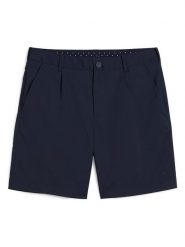 Puma Szorty "Puma x Ap Pleated" w kolorze granatowym rozmiar: 32. Niebieskie szorty Puma, bez wzorów. Za 202.45 zł.