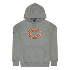 Bluza z kapturem Chicago Bears NFL. Szare bluzy z kapturem New Era, m, bez wzorów, z bawełny, z kapturem. Za 174.00 zł.