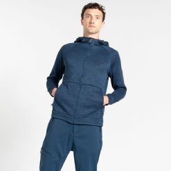 Shielding męski polar z kapturem. Niebieskie bluzy z polaru Dare 2B, m, bez wzorów, z dzianiny, z kapturem. W wyprzedaży za 139.99 zł.