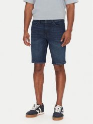 BOSS Szorty jeansowe Delaware Shorts Bo 50537815 Granatowy Slim Fit. Niebieskie szorty Boss, m, bez wzorów, z bawełny. Za 399.99 zł.