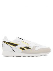 Reebok Sneakersy Classic Leather 100032760-M Biały. Białe buty sportowe casual Reebok, bez wzorów, ze skóry, bez zapięcia. Za 239.99 zł.
