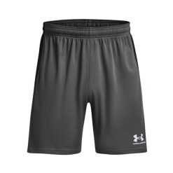 Szorty z dzianiny Under Armour Challenger. Białe szorty Under Armour, bez wzorów, z dzianiny, sportowe. Za 179.50 zł.