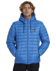 Kurtka ocieplająca dla Mężczyzn SCALY Niebieski. Niebieskie kurtki Quiksilver, m, bez wzorów, z nylonu, bez kaptura. Za 449.00 zł.