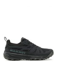 Mammut Trekkingi Saentis Low 3030-03430-0486-1080 Czarny. Czarne buty trekkingowe Mammut, bez wzorów, z materiału, bez zapięcia. Za 659.99 zł.