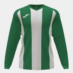 Dżersej z długim rękawem Joma Pisa II. Białe bluzki z długim rękawem Joma, bez wzorów, z dżerseju, bez kołnierzyka, bez ramiączek. Za 108.75 zł.