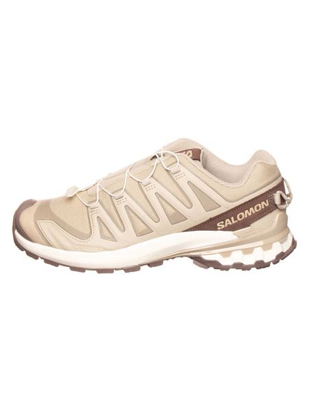 SALOMON Buty "XA PRO 3D V9 GTX LIFELONG" w kolorze beżowym do biegania rozmiar: 44. Brązowe buty do biegania Salomon, bez wzorów, z gore-texu, bez zapięcia, do biegania, gore-tex. Za 394.95 zł.