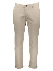 Jack & Jones Spodnie chino "Marco" w kolorze beżowym rozmiar: W29/L32. Brązowe eleganckie spodnie Jack & Jones, l, ze skóry. Za 118.84 zł.