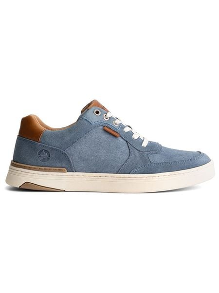 TRAVELIN' Skórzane sneakersy "Bromley" w kolorze niebieskim rozmiar: 44. Niebieskie buty sportowe casual Travelin', bez wzorów, bez zapięcia. Za 269.95 zł.