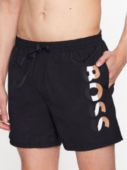 Boss Szorty kąpielowe 50491579 Czarny. Czarne kąpielówki Boss, m, bez wzorów, z syntetyku. Za 379.99 zł.