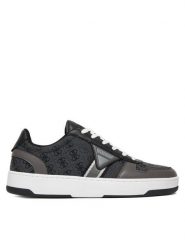 Guess Sneakersy 180233 Czarny. Czarne buty sportowe casual Guess, z aplikacjami, ze skóry, bez zapięcia. Za 549.99 zł.
