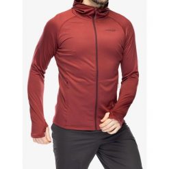 Bluza rozpinana męska Inov-8 Venturelite Mid Hoodie FZ. Czerwone bluzy Inov-8, l, bez wzorów, bez kaptura. Za 492.99 zł.