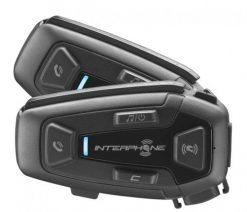 Intercom motocyklowy INTERPHONE U-COM 8R, komplet na 2 kaski. Słuchawki bezprzewodowe Interphone. Za 1,655.99 zł.