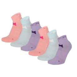 Skarpetki Xtreme Yoga, 6 par, Pastelowe. Czerwone skarpety XTREME SOCKSWEAR, bez wzorów. Za 172.99 zł.