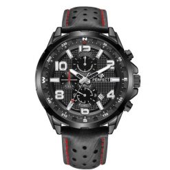 Czarny Zegarek Męski Pasek Duży Solidny Perfect Ch05L. Czarne zegarki . Za 134.99 zł.