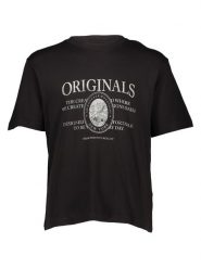 Jack & Jones Koszulka "Ornantucket" w kolorze czarnym rozmiar: XL. Czarne bezrękawniki Jack & Jones, xl, bez wzorów, z bawełny, bez kołnierzyka, bez ramiączek. Za 52.92 zł.