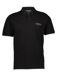 Jack & Jones Koszulka polo "College" w kolorze czarnym rozmiar: XXL. Czarne koszulki polo Jack & Jones, xxl, bez wzorów, z bawełny, bez kołnierzyka, bez ramiączek. Za 60.99 zł.