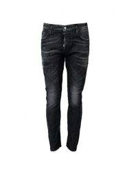 Dsquared2 Jeansy "Tidy Biker Jean" | S71LB1140 | Mężczyzna | Czarny. Czarne jeansy Dsquared2, m. W wyprzedaży za 1,499.00 zł.