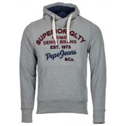 Pepe Jeans Bluza Męska Whesley Xl, Szary. Bluzy z kapturem marki Pepe Jeans. W wyprzedaży za 272.00 zł.