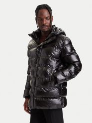 KARL LAGERFELD Kurtka zimowa 505025 564595 Czarny Regular Fit. Czarne kurtki KARL LAGERFELD, na zimę, m, bez wzorów, z syntetyku, bez kaptura. Za 1,639.00 zł.