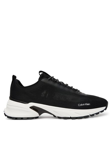 Calvin Klein Sneakersy Hike Runner Laceup Knit HM0HM02151 Czarny. Czarne buty sportowe casual CALVIN KLEIN, bez wzorów, z materiału, bez zapięcia. Za 341.99 zł.