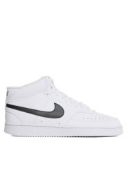 Nike Sneakersy Court Vision Mid Nn DN3577 101 Biały. Białe buty sportowe casual Nike, bez wzorów, ze skóry, bez zapięcia. Za 369.99 zł.