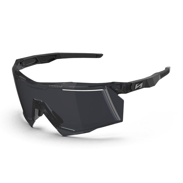 Sportowe okulary przeciwsłoneczne Aerostorm Czarny Dym. Czarne okulary przeciwsłoneczne SCICON SPORTS. Za 594.20 zł.