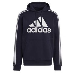 Bluza męska adidas Essentials Hoodie. Białe bluzy Adidas, m, bez wzorów, bez kaptura. Za 202.00 zł.